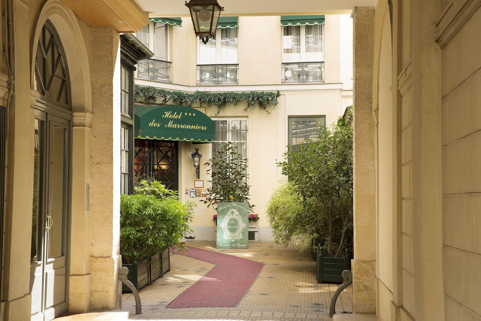 Hotel Des Marronniers Париж Екстер'єр фото
